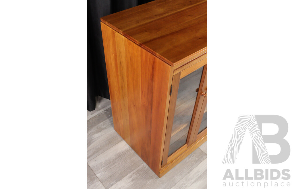 Tasmanian Blackwood Two Door Pier Cabinet