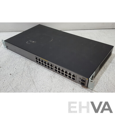 HPE (JL384A) OfficeConnect 1920S Series 24-Port Gigabit PPoE+ (185W) Switch