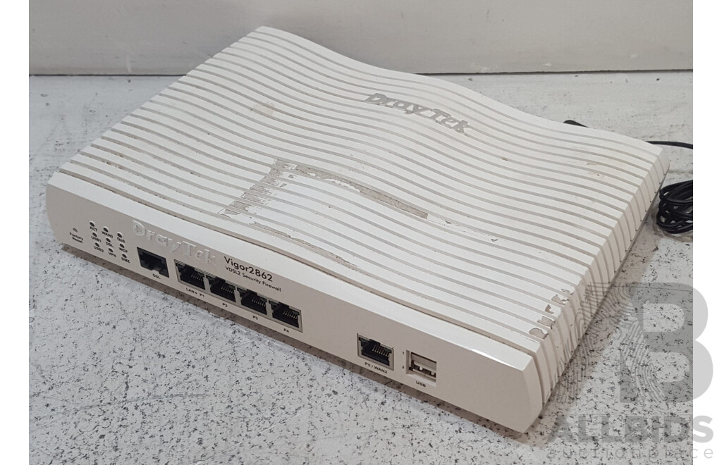 DrayTek Vigor2862 VDSL2 Security Firewall w/ Power Supply