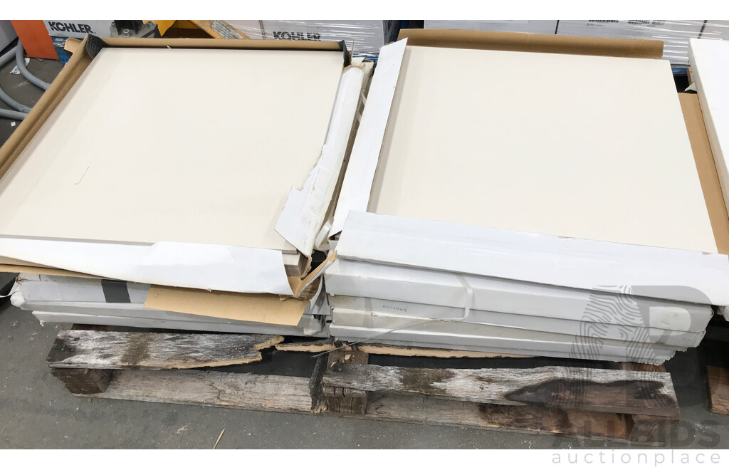 Pallet Lot of Italian Porcelain Floor/Wall Tiles - 12 Sets