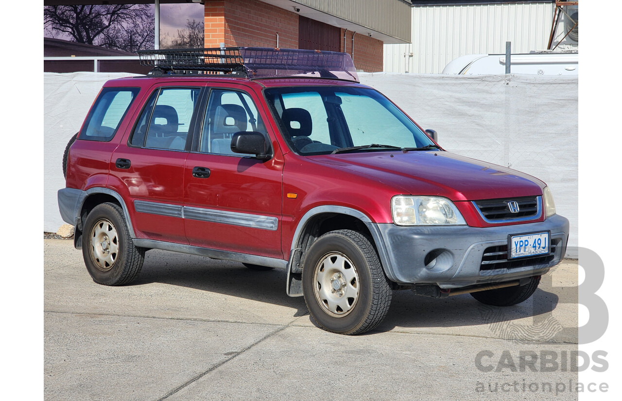 9/1999 Honda CRV (4x4) Sport  4d Wagon Maroon 2.0L