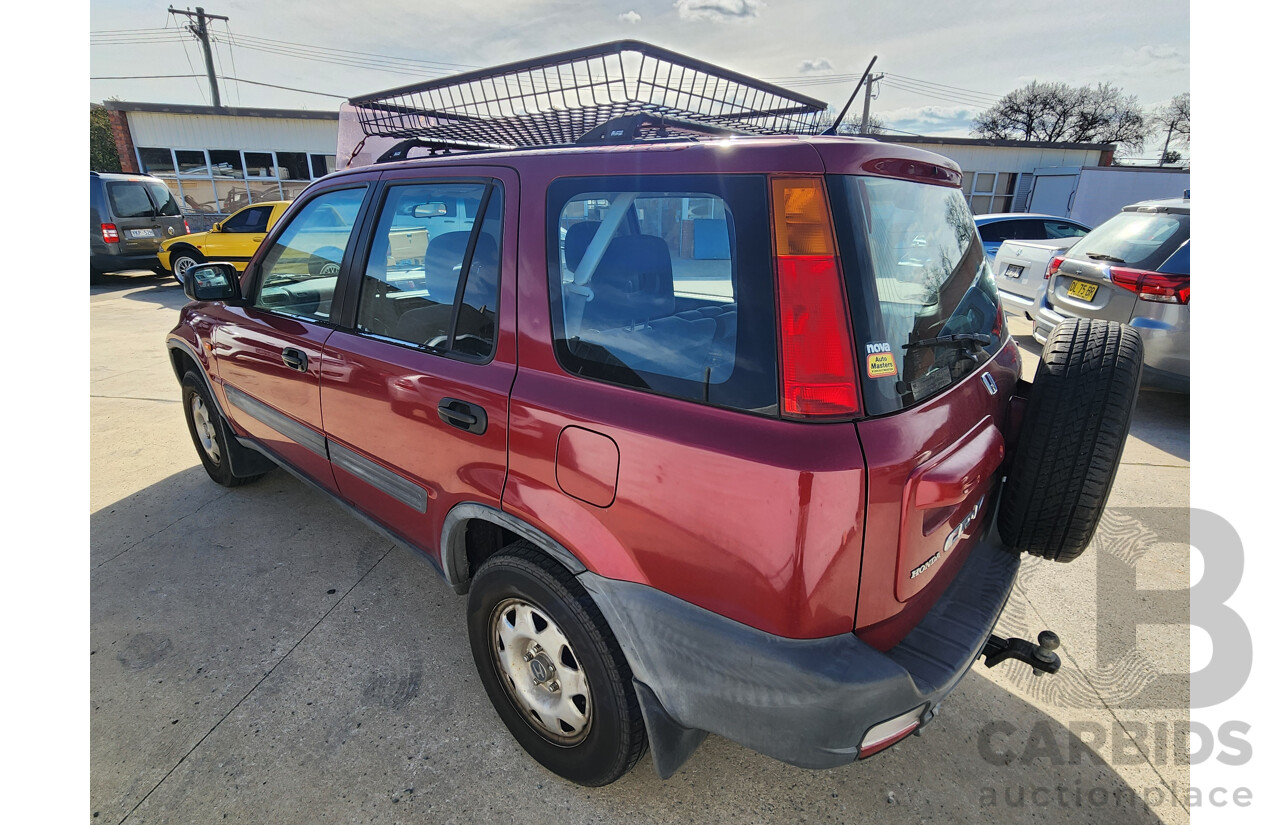9/1999 Honda CRV (4x4) Sport  4d Wagon Maroon 2.0L