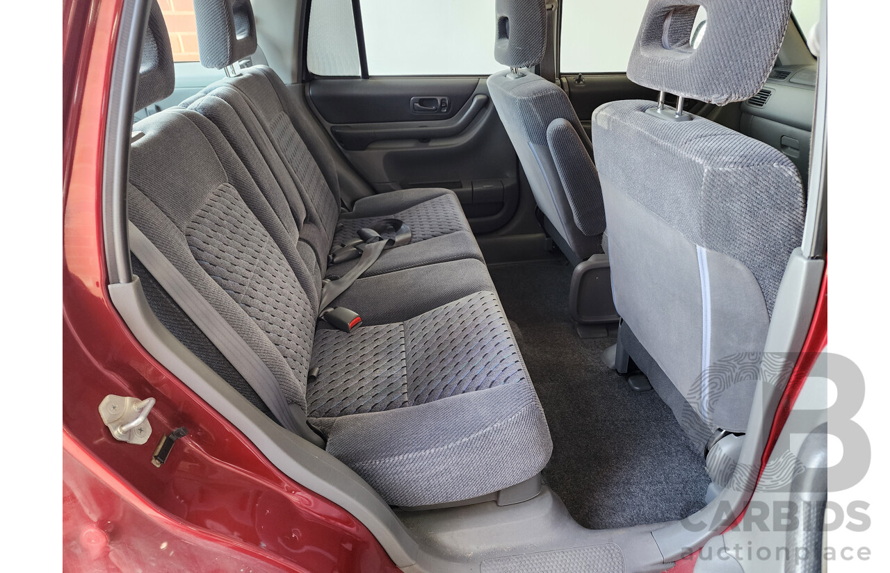 9/1999 Honda CRV (4x4) Sport  4d Wagon Maroon 2.0L
