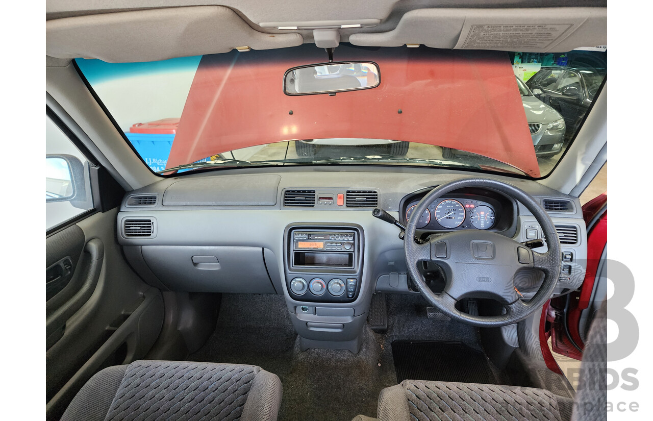 9/1999 Honda CRV (4x4) Sport  4d Wagon Maroon 2.0L