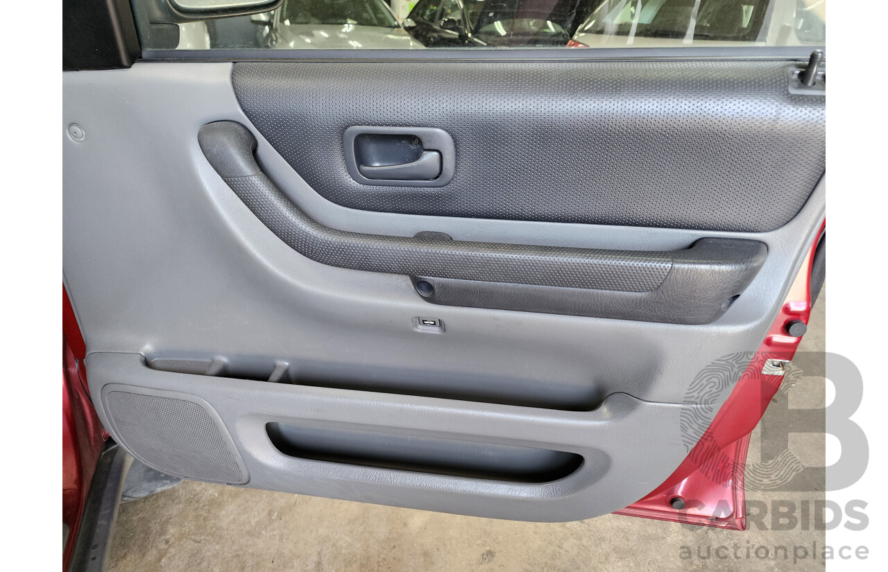 9/1999 Honda CRV (4x4) Sport  4d Wagon Maroon 2.0L