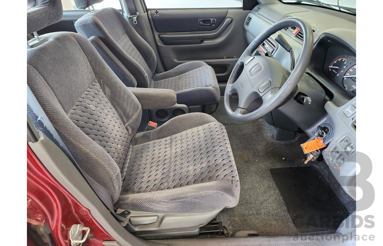 9/1999 Honda CRV (4x4) Sport  4d Wagon Maroon 2.0L