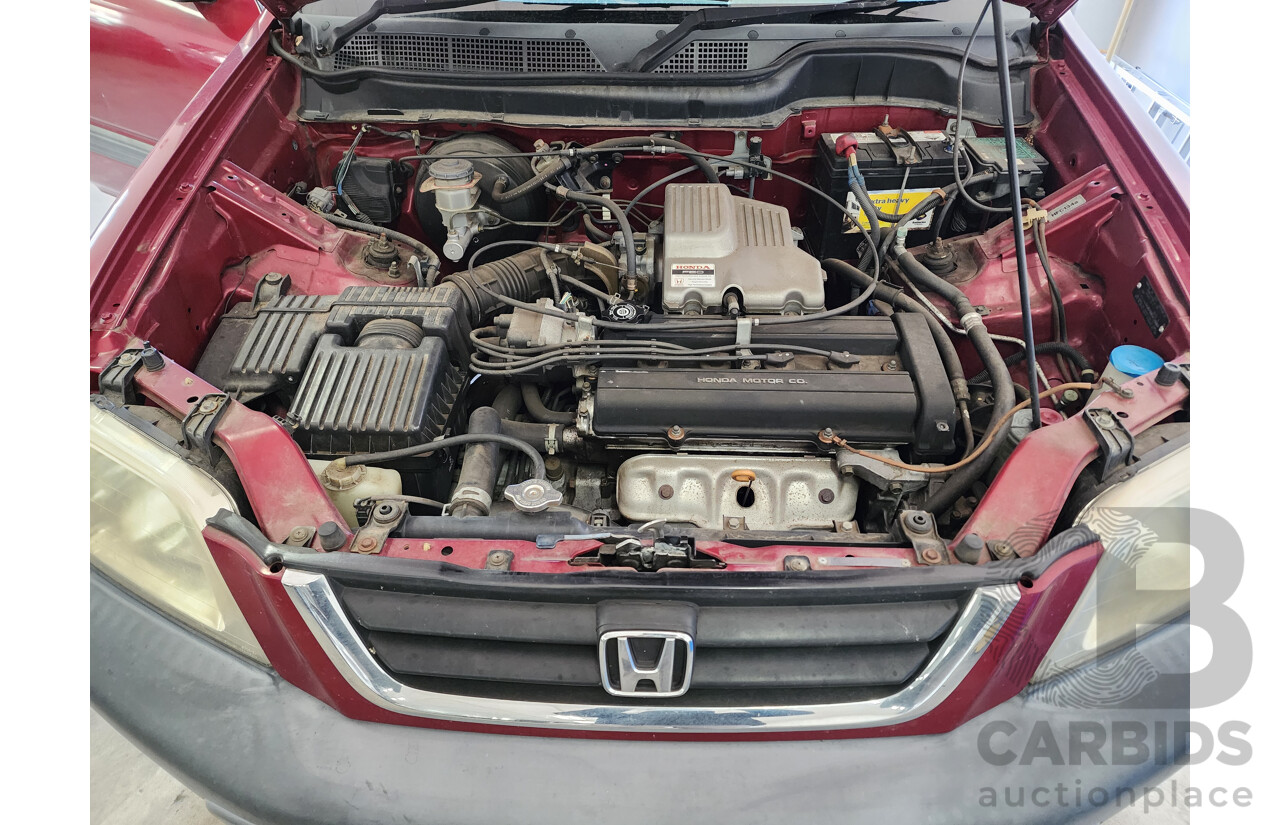 9/1999 Honda CRV (4x4) Sport  4d Wagon Maroon 2.0L