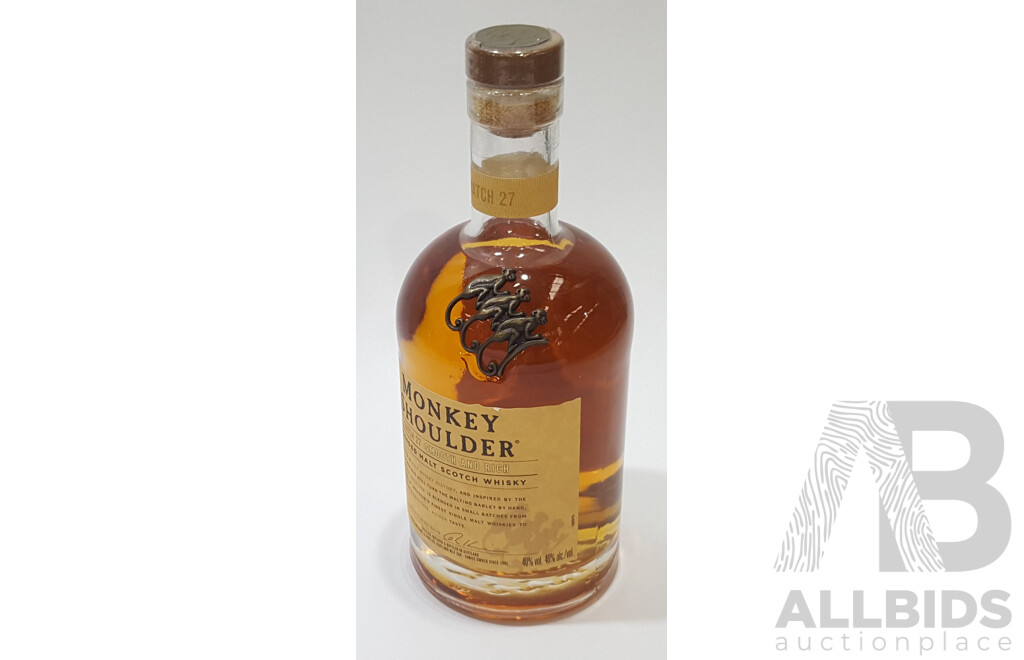 Monkey Shoulder Batch 27 Blended Malt Scotch Whisky 700ml