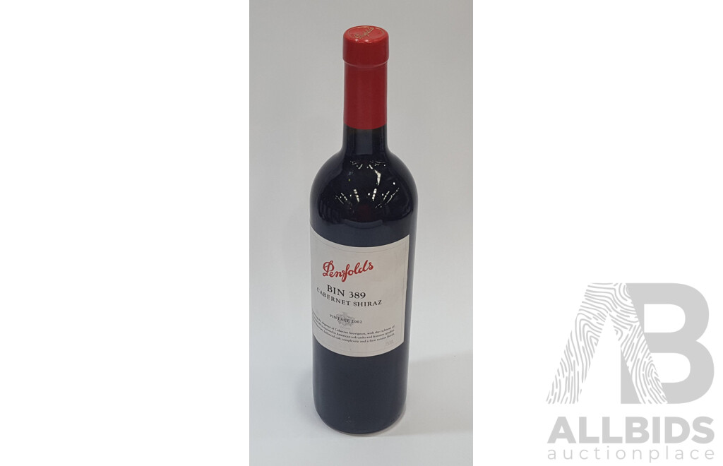 Penfolds Bin 389 Cabernet Shiraz Vintage 2002 750ml