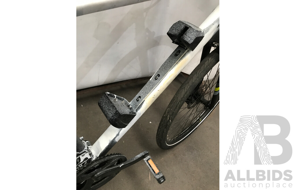 Spray Painted 24 Speed Electric Bike
