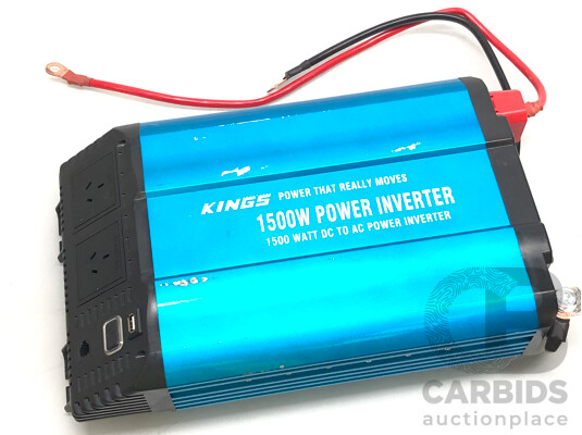 Kings 1500 Watt Pure Sine Wave Power Inverter