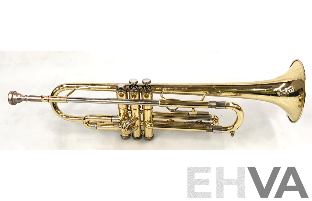 Getzen 300 Series Elkhorn Brass Trumpet