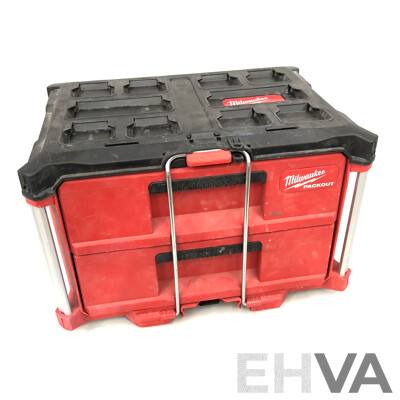 Milwaukee Packout Two Drawer Toolbox with Hardware
