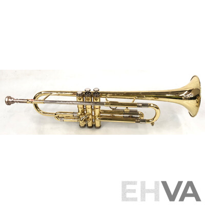 Getzen 300 Series Elkhorn Brass Trumpet