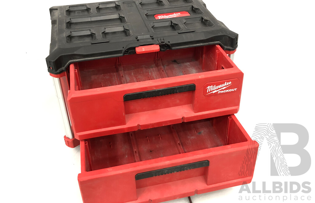 Milwaukee Packout Two Drawer Toolbox