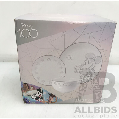 Disney 100 12 Piece Dinner Set
