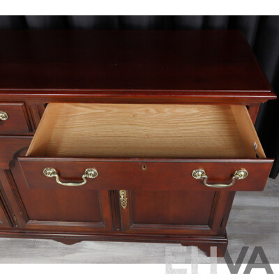 Drexel Three Drawer Buffet with Three Doors