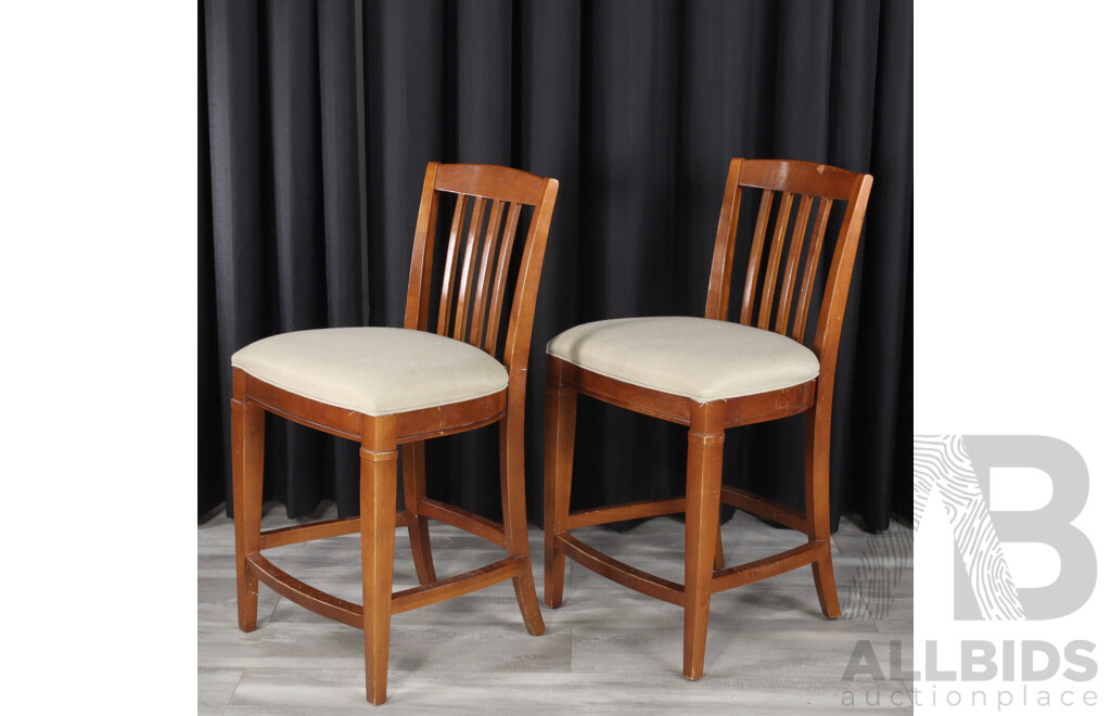 Pair of Drexel Kitchen Stools