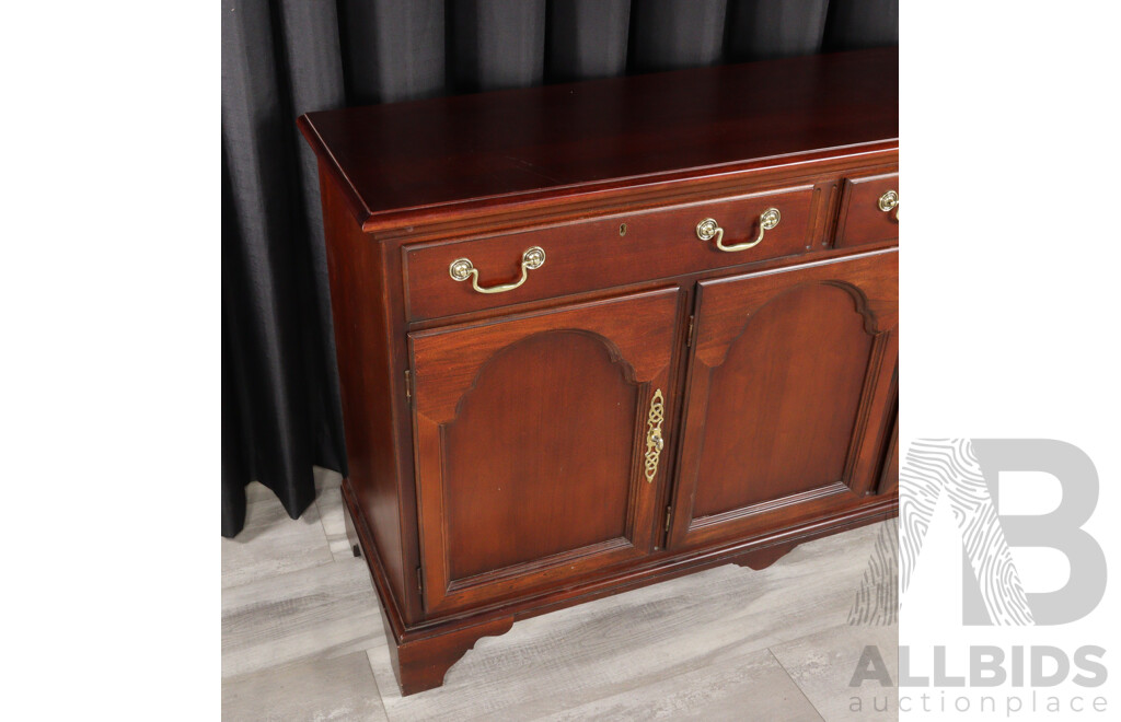 Drexel Three Drawer Buffet with Three Doors