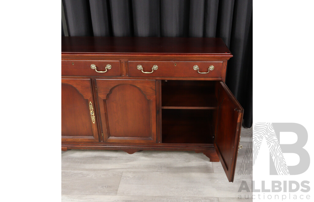Drexel Three Drawer Buffet with Three Doors
