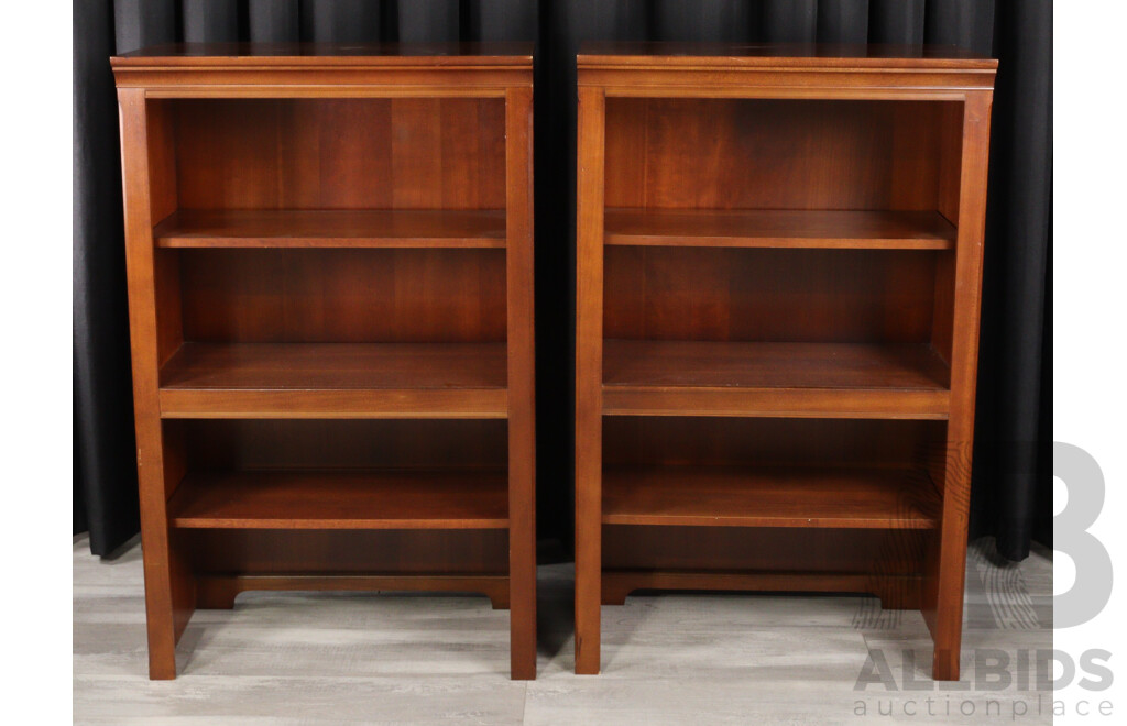 Pair of Drexel Computer Desk Hutches