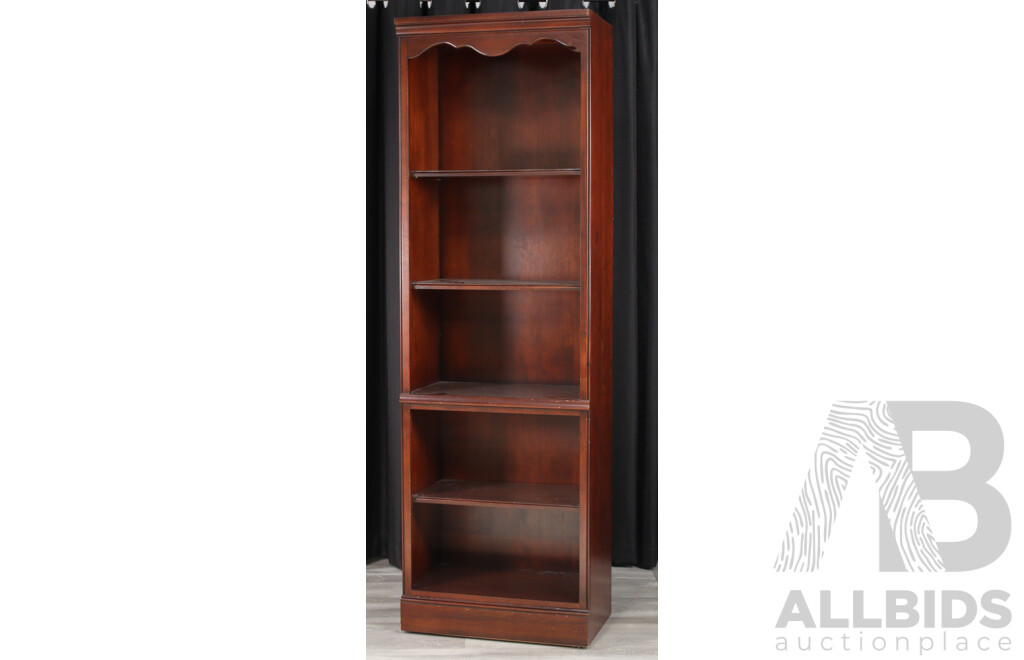 Open Timber Bookcase by Drexel