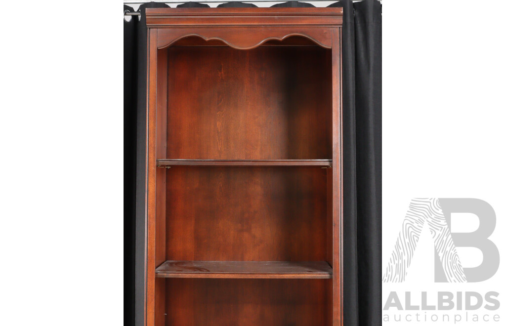 Open Timber Bookcase by Drexel