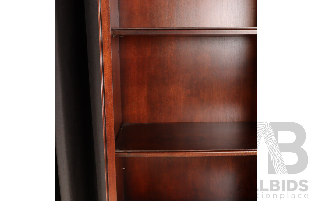 Open Timber Bookcase by Drexel