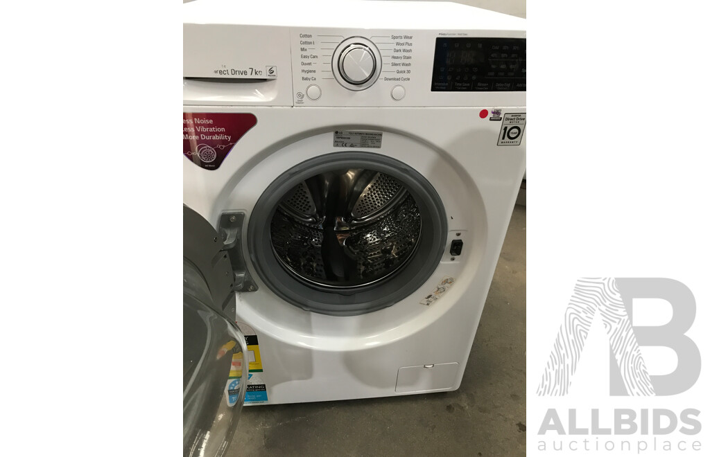 LG 7kg Front Loader Washing Machine