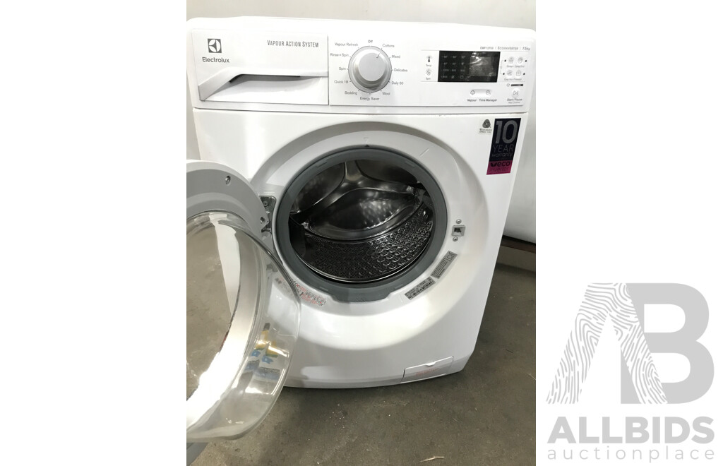 Electrolux 7.5 Kg Front Loader Washing Machine