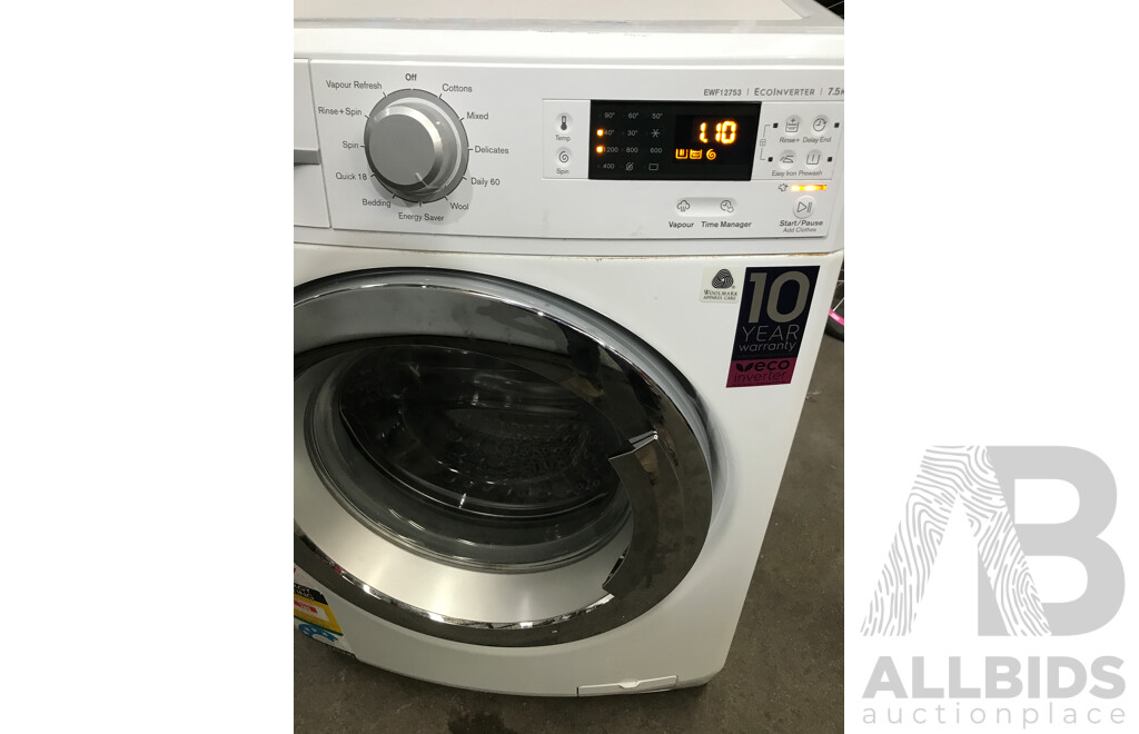 Electrolux 7.5 Kg Front Loader Washing Machine