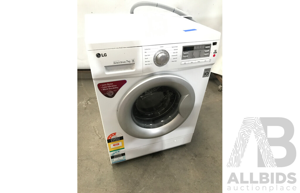 LG 7kg Direct Drive Front Loader Washing Machine