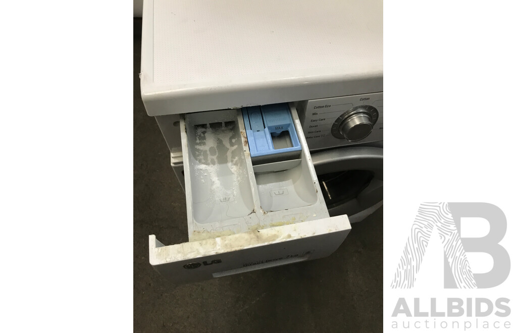 LG 7kg Direct Drive Front Loader Washing Machine