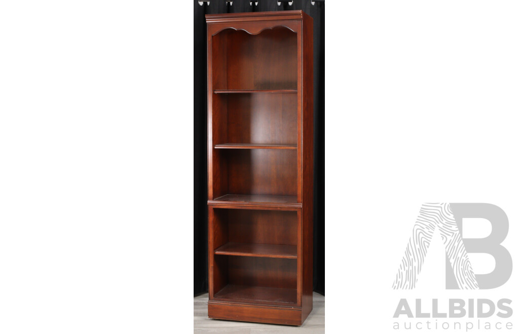 Open Timber Bookcase by Drexel