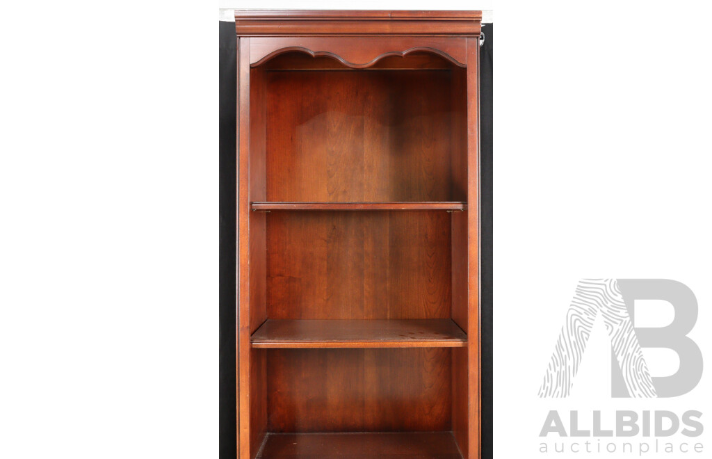 Open Timber Bookcase by Drexel