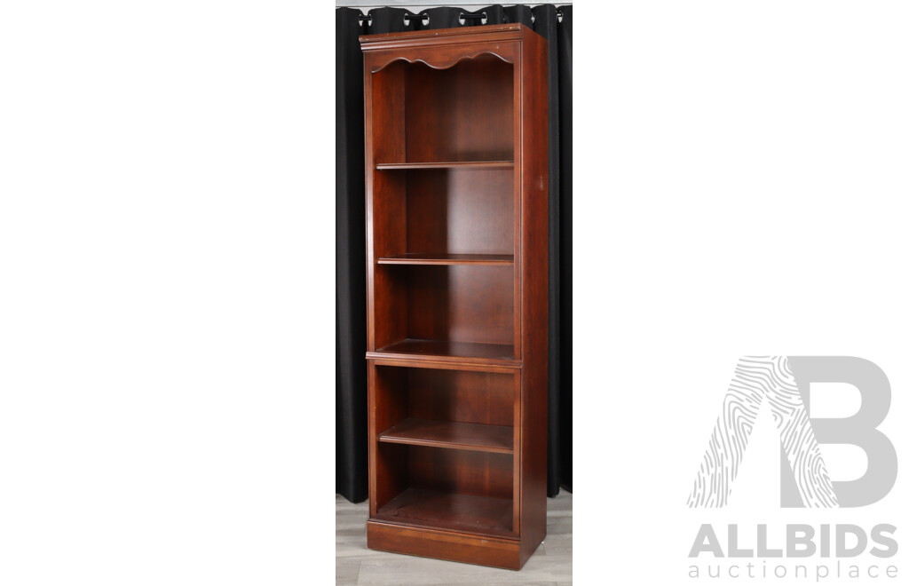 Open Timber Bookcase by Drexel