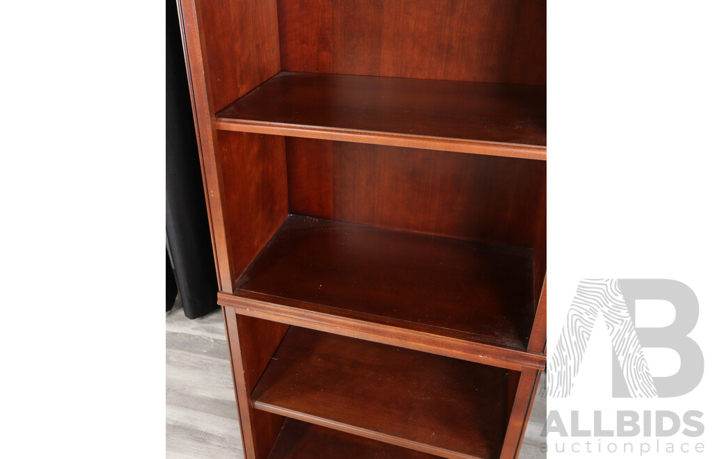 Open Timber Bookcase by Drexel