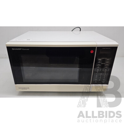 Sharp (R-350Y) 1200W Microwave Oven