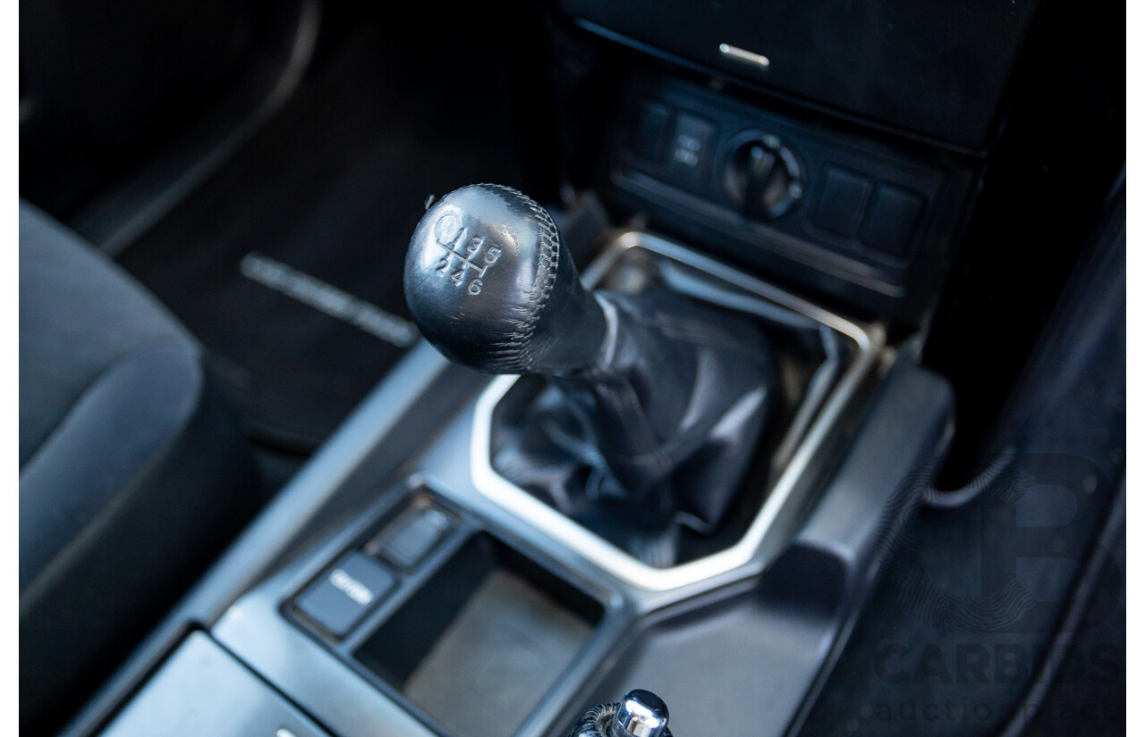 03/2016 Toyota Landcruiser PRADO GXL (4x4) GDJ150R MY16 4D Wagon White Turbo Diesel 2.8L - 7 Seats