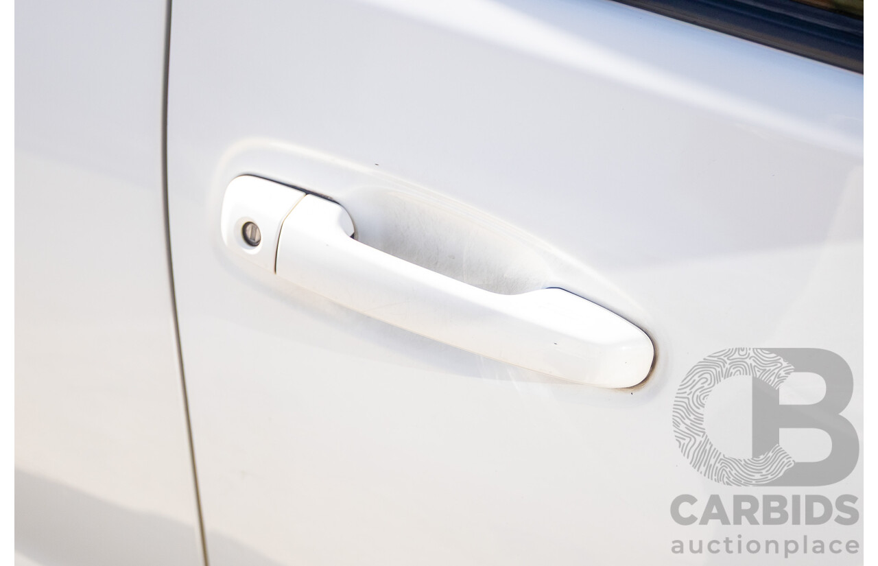 03/2016 Toyota Landcruiser PRADO GXL (4x4) GDJ150R MY16 4D Wagon White Turbo Diesel 2.8L - 7 Seats