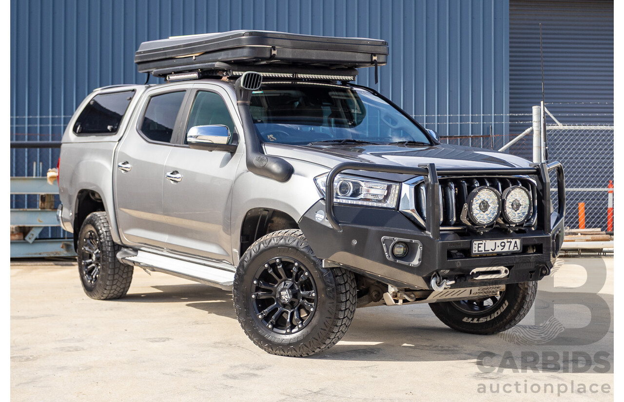 11/2020 LDV T60 Luxe (4x4) SK8C Double Cab Utility Grey Turbo Diesel 2.8L