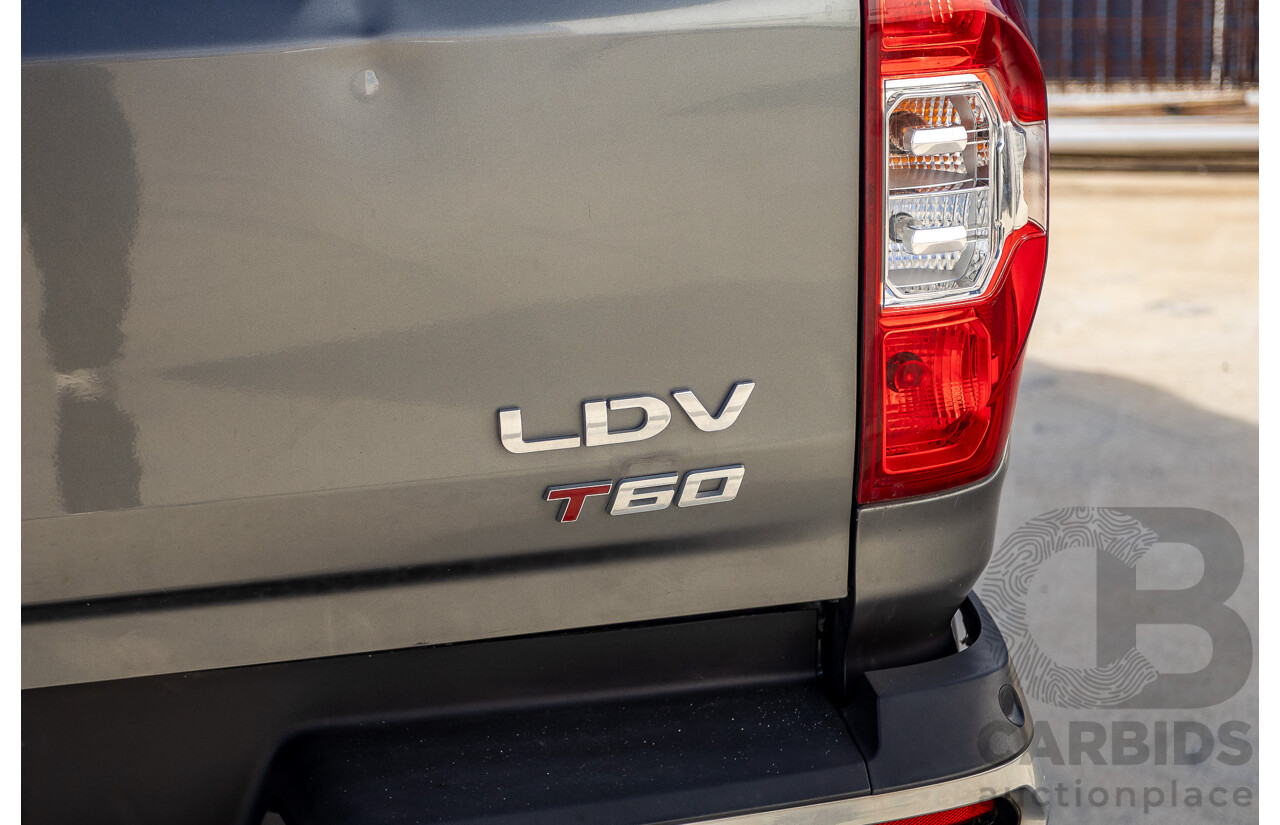11/2020 LDV T60 Luxe (4x4) SK8C Double Cab Utility Grey Turbo Diesel 2.8L