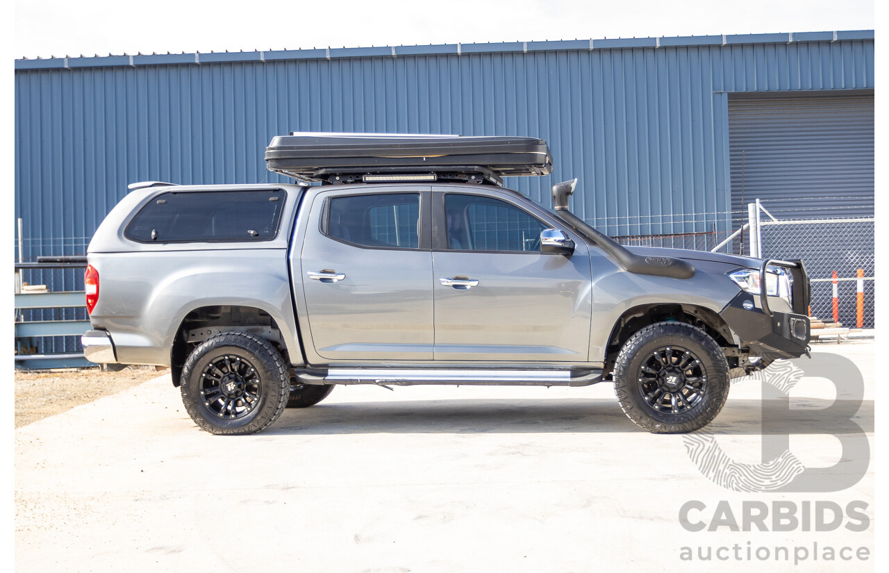 11/2020 LDV T60 Luxe (4x4) SK8C Double Cab Utility Grey Turbo Diesel 2.8L