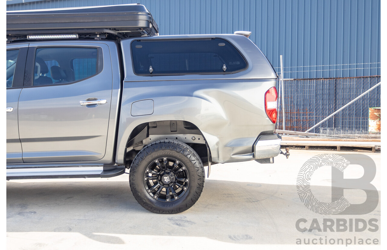 11/2020 LDV T60 Luxe (4x4) SK8C Double Cab Utility Grey Turbo Diesel 2.8L
