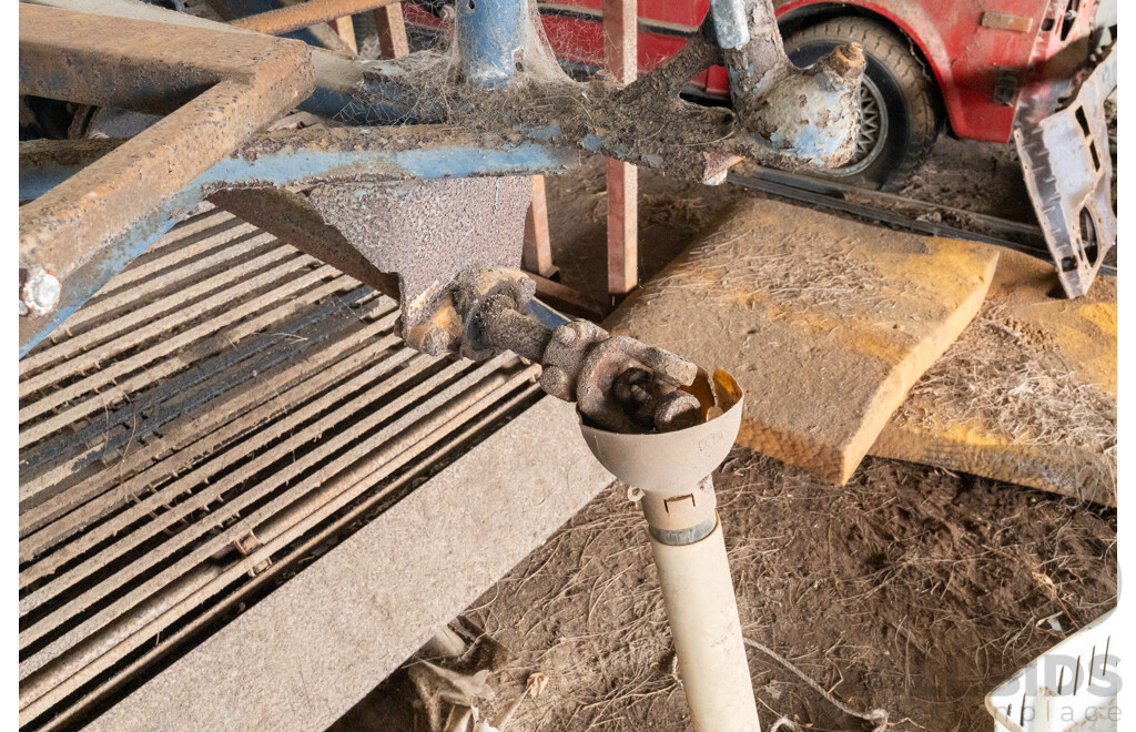 Litter Bug Chicken Litter Removal System by Multiquip PTO Driven