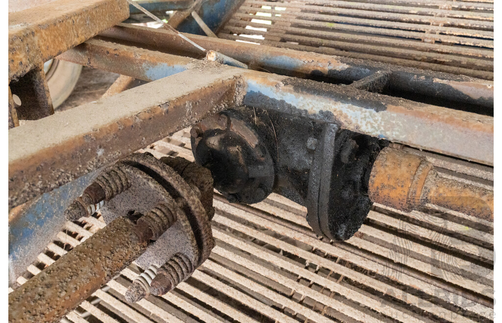 Litter Bug Chicken Litter Removal System by Multiquip PTO Driven
