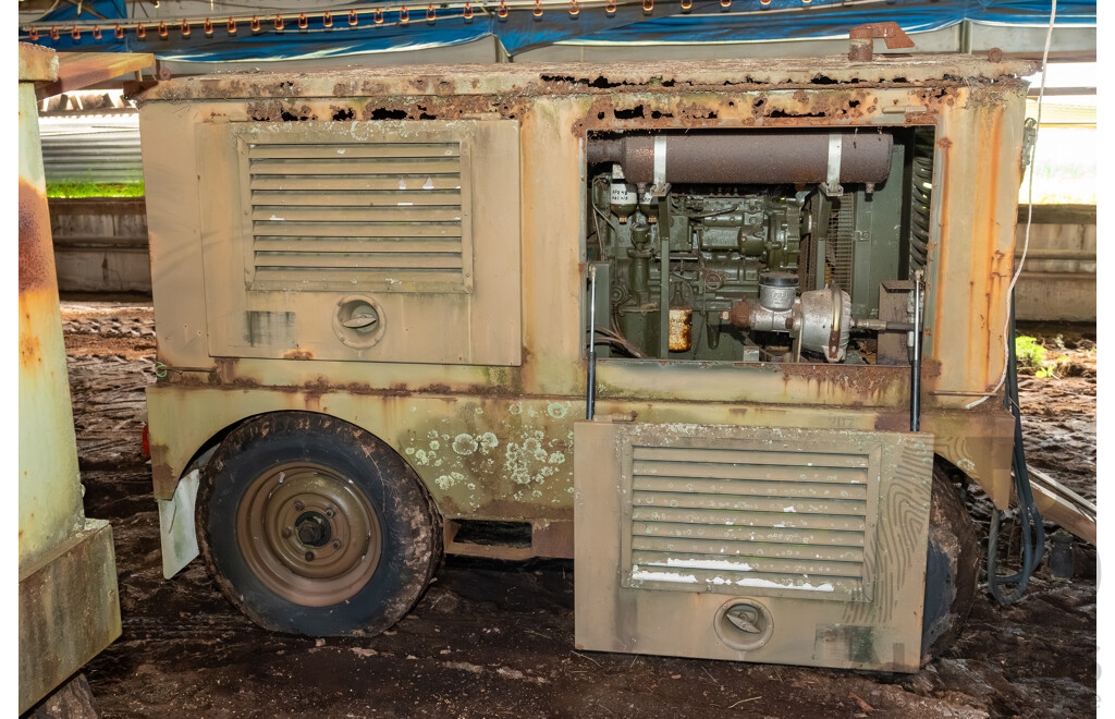 Dunlite Power Generate by RAAF Gen Set Diesel Generator