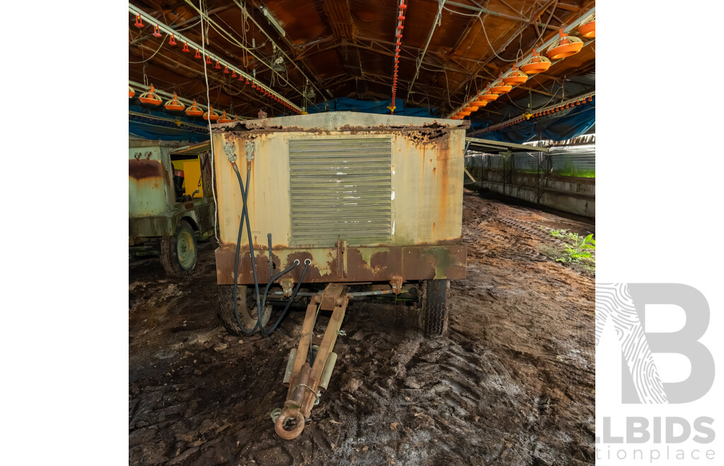 Dunlite Power Generate by RAAF Gen Set Diesel Generator