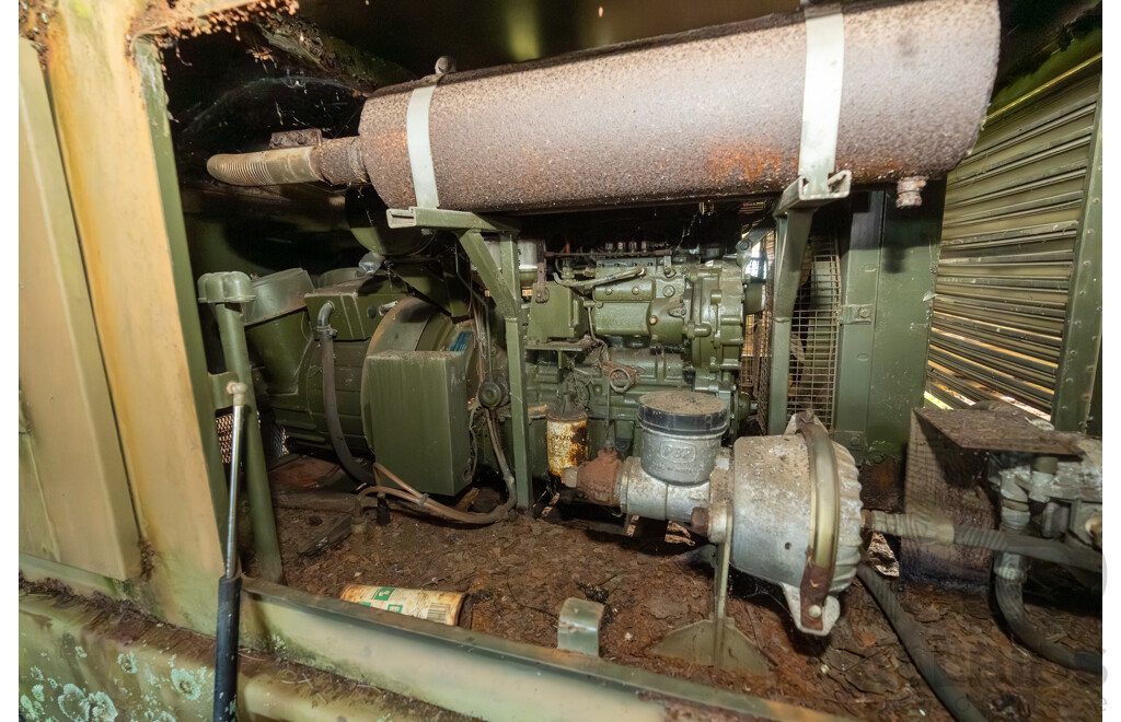 Dunlite Power Generate by RAAF Gen Set Diesel Generator