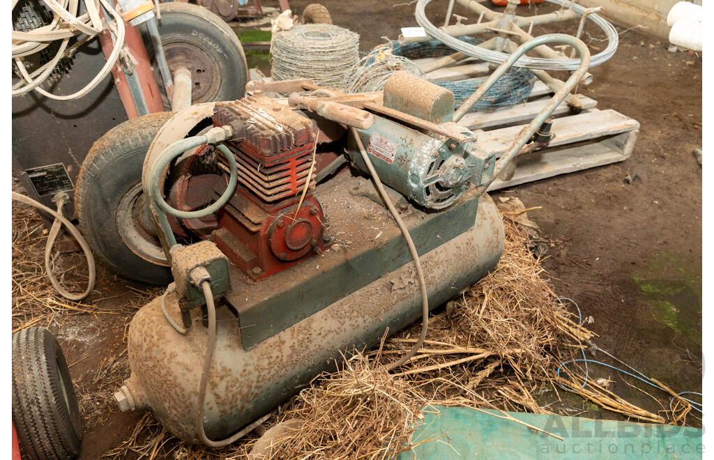 Assorted Job Lot - Gnif Cadet Single Phase Compressor and Murex A.C Welding Plant 400 Amp ETC